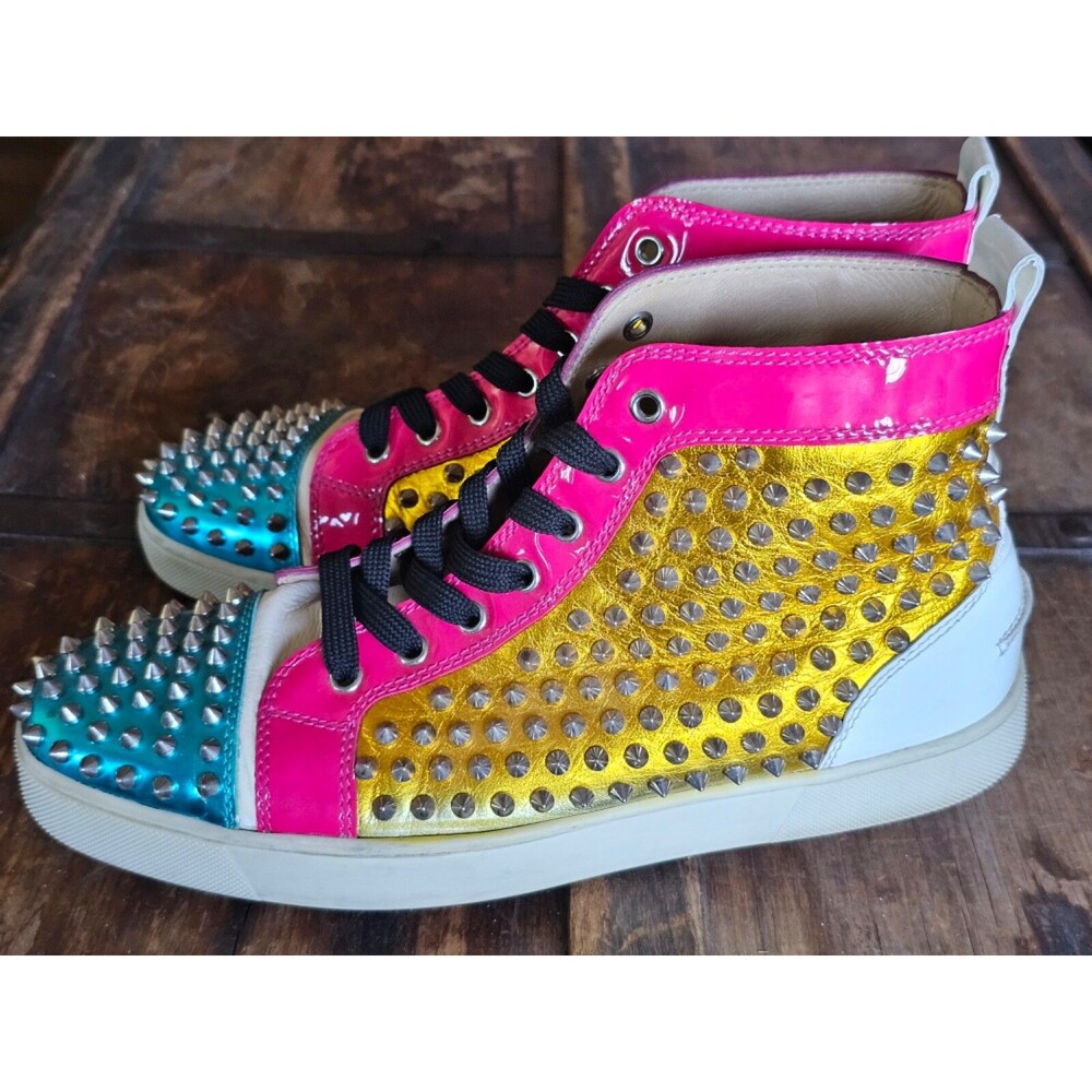 CHRISTIAN LOUBOUTIN spikes SNEAKERS - Size 42.5